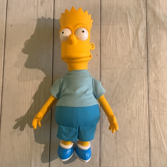 VTG Dan Dee Matt Groening The Simpsons Bart Simpson Talking Pull String Plush - Picture 7 of 12